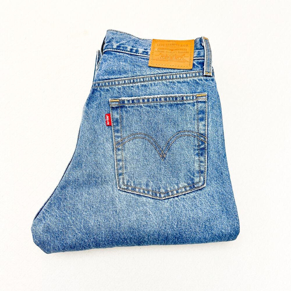 Levi's Blue Straight Leg Women's Jeans